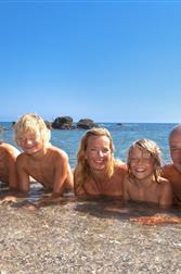 Spiaggia naturista di Bagheera - Campeggio familiare 4 stelle a sud di Bastia