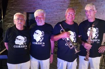 Concert Jean Dionisi Jazz Band au Domaine de Bagheera, village vacances naturiste Corse