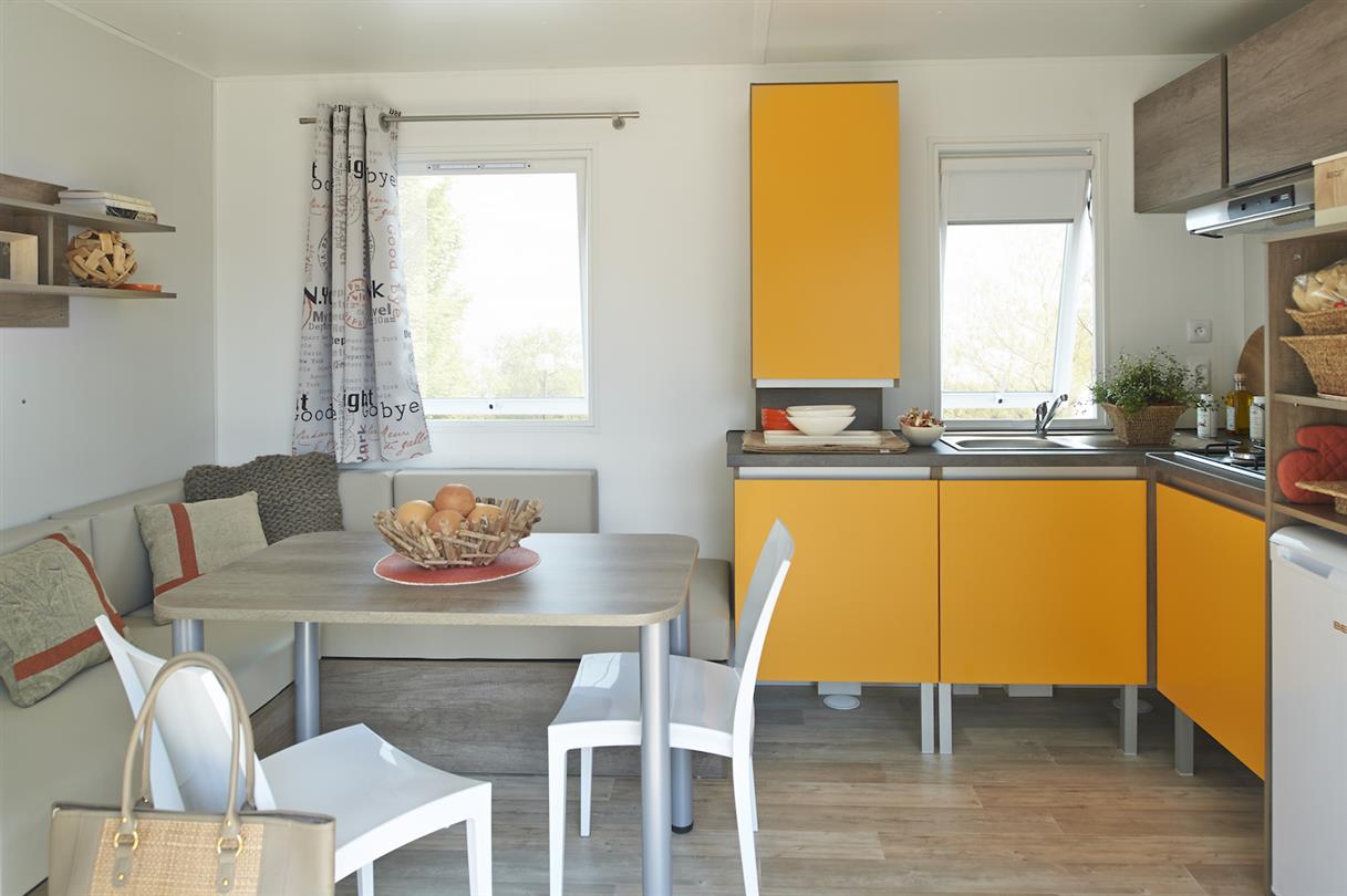Location Mobil home Corse - 2 chambres 2 salles de bain - camping Naturiste Corse - Bagheera