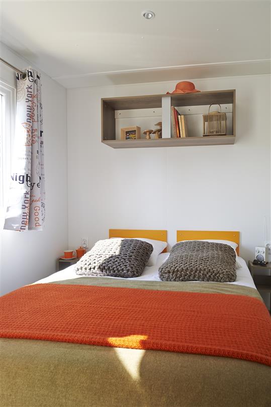 Mobilhome 2 chambres 2 salles de bain - Domaine Naturiste Corse, camping naturiste corse