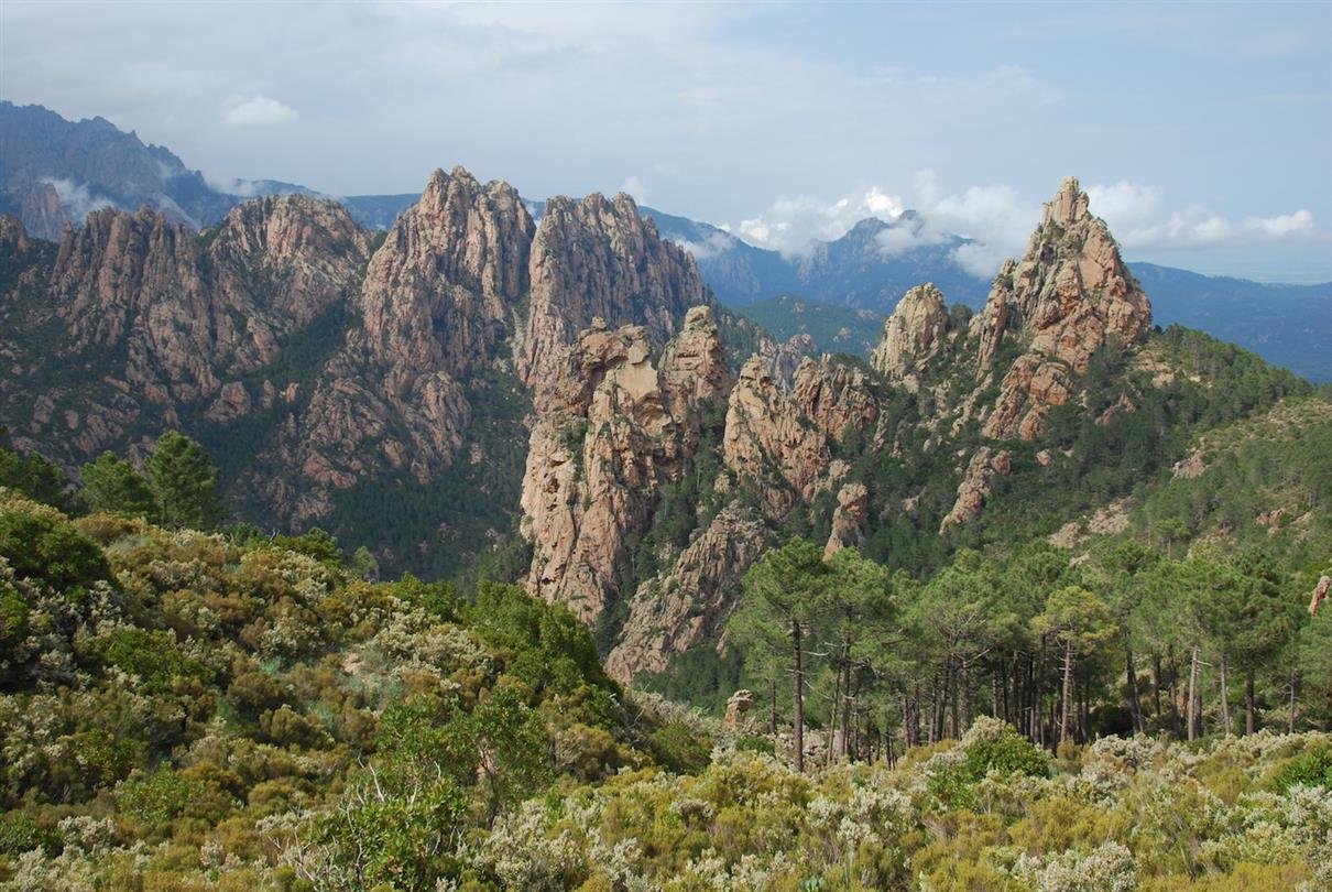 Paysages Corse - Domaine de Bagheera, camping naturiste corse