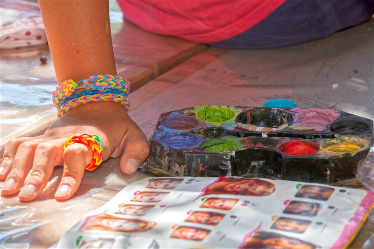 bricolage enfants - Village Vacances de Bagheera, camping naturiste corse 