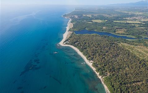 Plage naturiste à Linguizzetta - Camping naturiste corse 