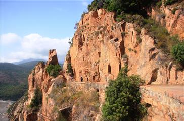 Acces par la route domaine naturiste Bagheera en Corse