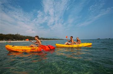 Location kayak de mer - camping naturiste 4 étoiles bord de mer Corse