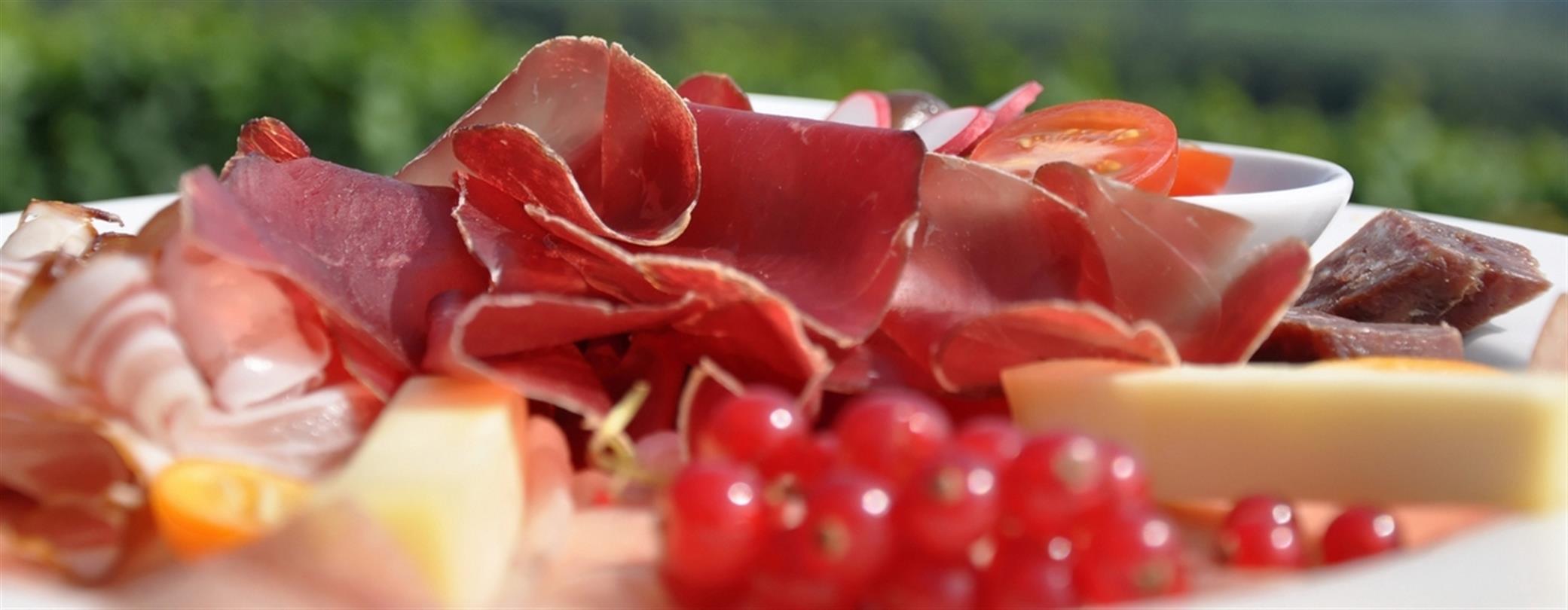 Assiette grisonne, charcuterie Corse - Naturisme Corse