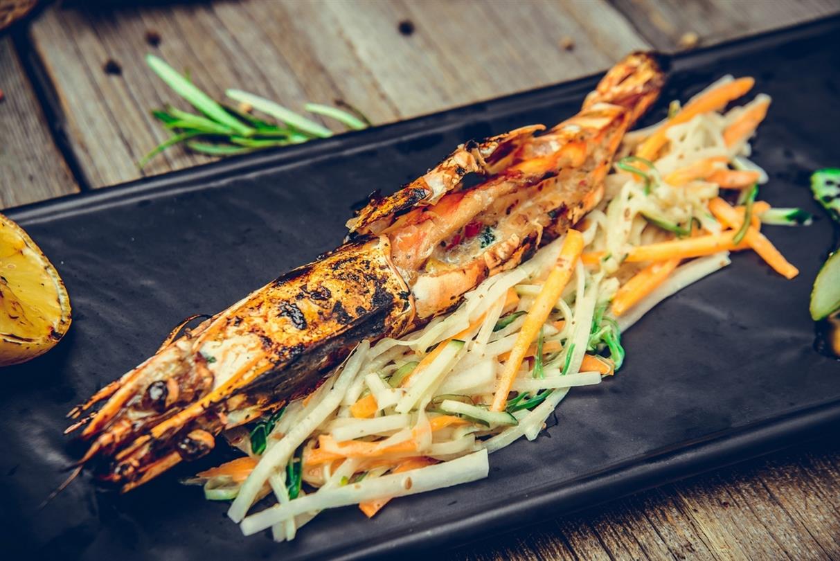 Langoustines, crustaces et fruits de mer Corse - Sejour naturiste Bagheera en Corse