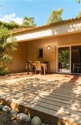 Terrasse type C - offre Printemps - Domaine Naturiste Corse