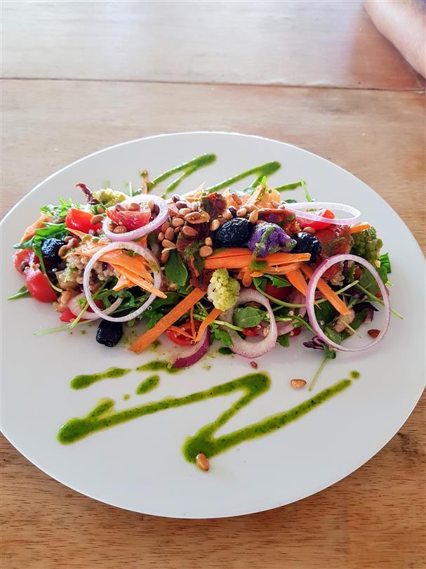Salade gourmande Bagheera-restaurant bord de mer