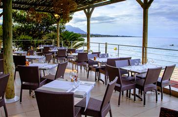 Restaurant Corse avec vue panoramique sur la mer - Domaine de Bagheera