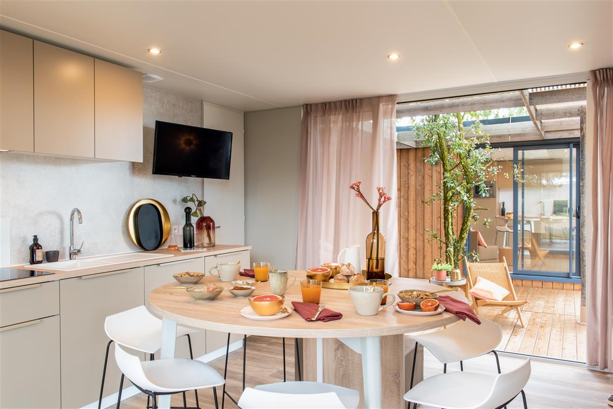 mobil home tres moderne Bagheera village de vacances en Corse