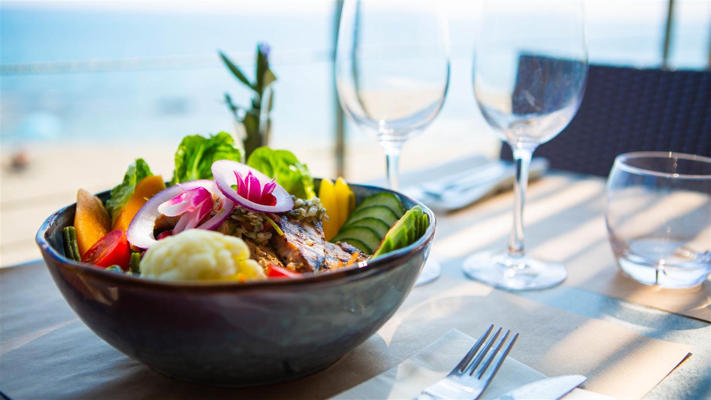 Restaurant Bagheera en bord de mer , produits frais et locaux 