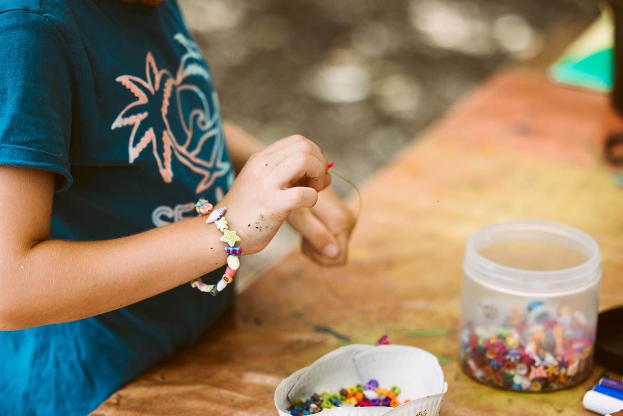 Atelier manuel enfants - Domaine naturiste de Bagheera